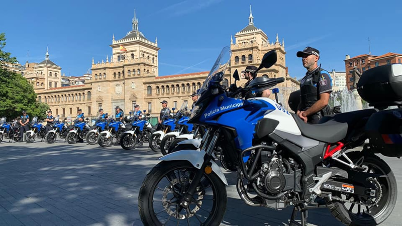  Así son las catorce nuevas motos de la Policía Municipal de Valladolid